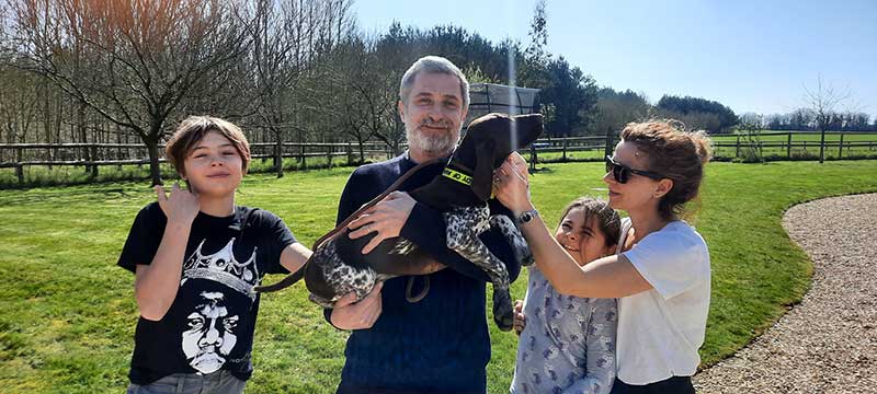 Hello hugs for Lady of Avalon from Ben and family in Dorset