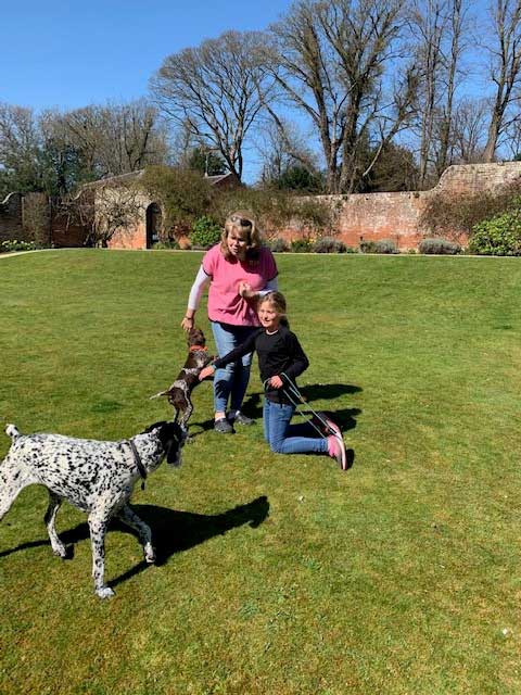 Jon Snow meets Fenella and family in sunny Hampshire