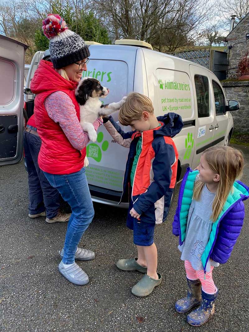 Dash meets Theresa and family in Yorkshire