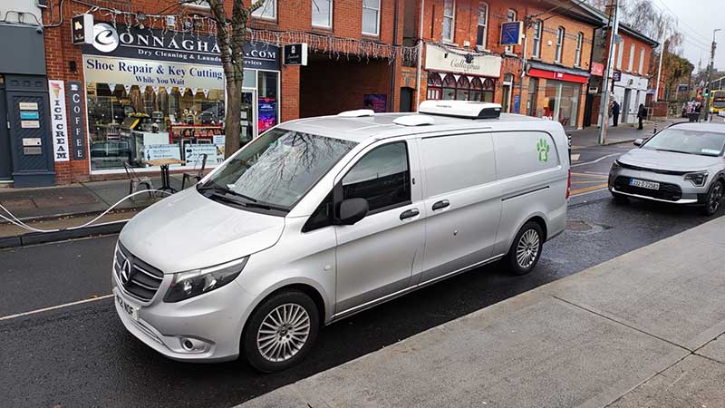 pet travels in Europe: Our newly converted van