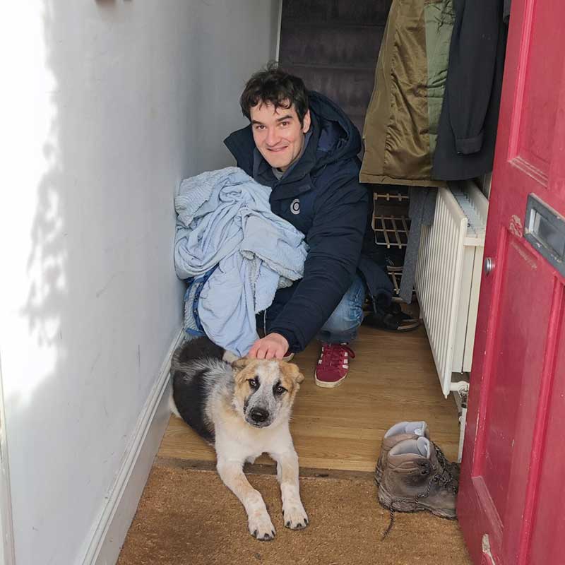 Dogs and cats travelling: A red carpet welcome for Xabi
