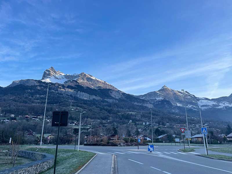 A view of the always stunning Mont Blanc