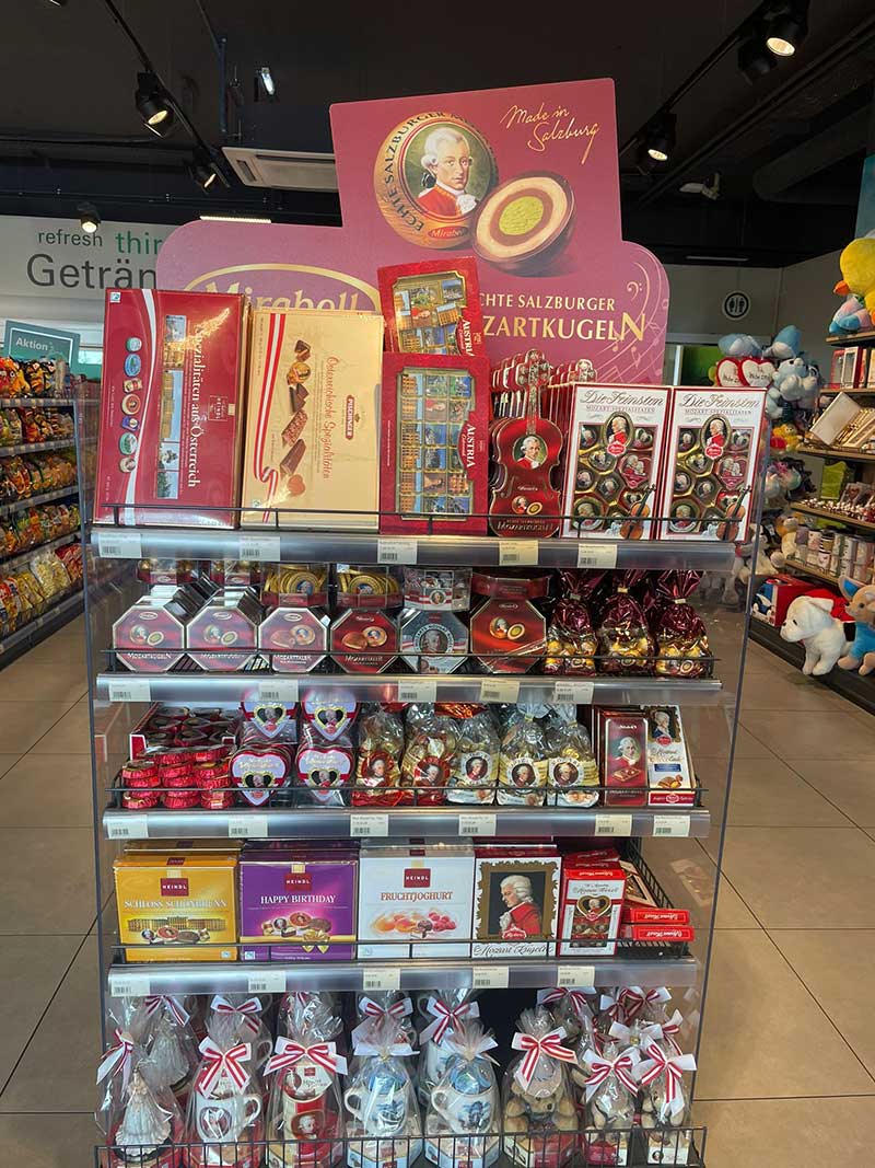 It was hard to choose from among all these traditional Austrian goodies