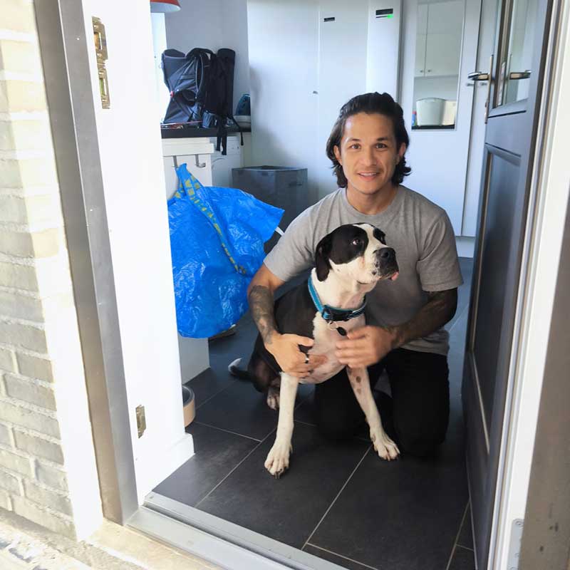 A happy reunion for Mizu in Denmark