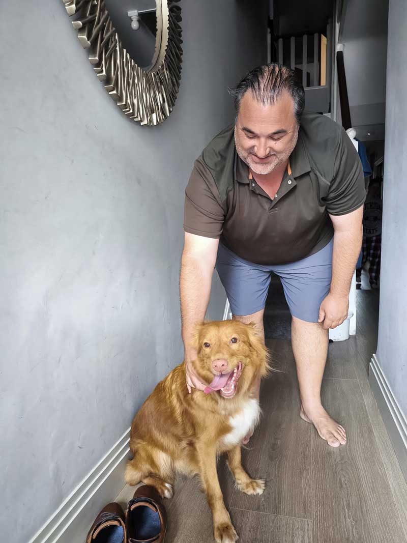 A warm welcome for Scuba in Surrey