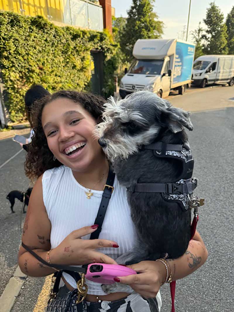 Thyana reunited with Balofo in London