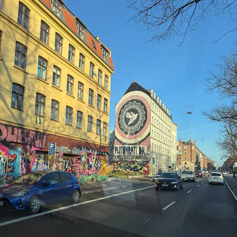 A fine mural spotted in Copenhagen