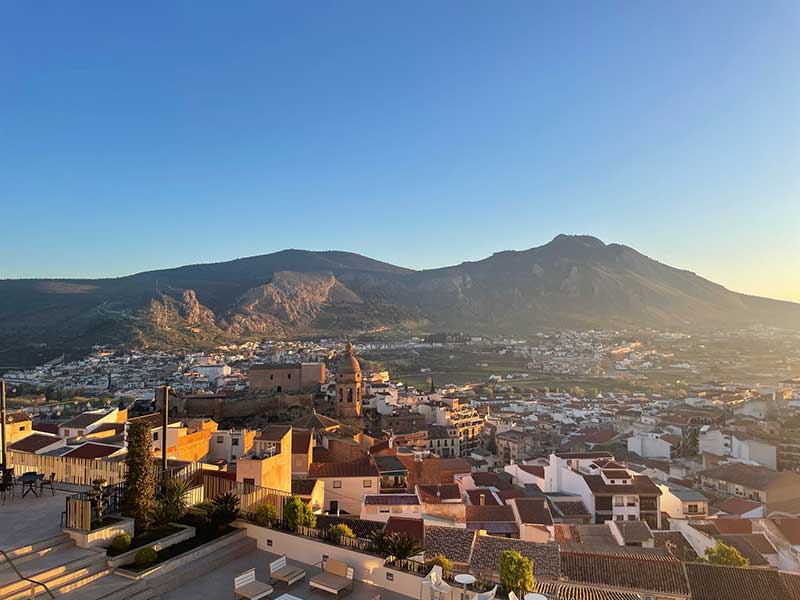 Sunrise over Granada