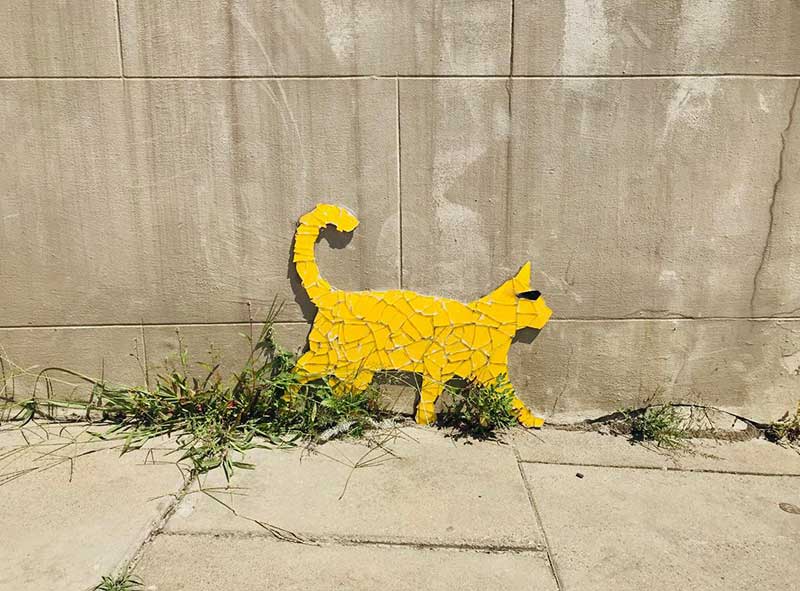 Charming street art spotted in Warsaw