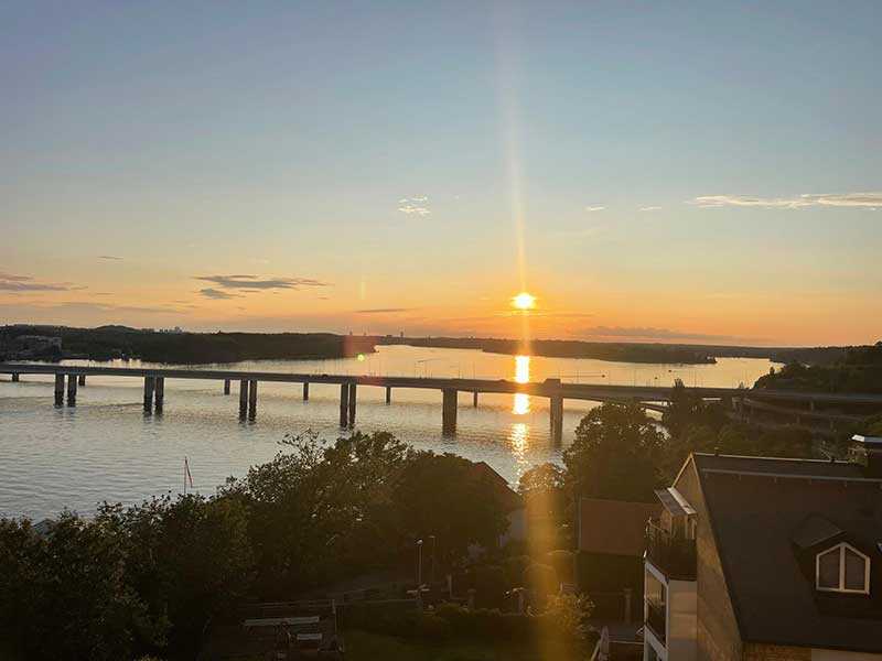 Stockholm sunset