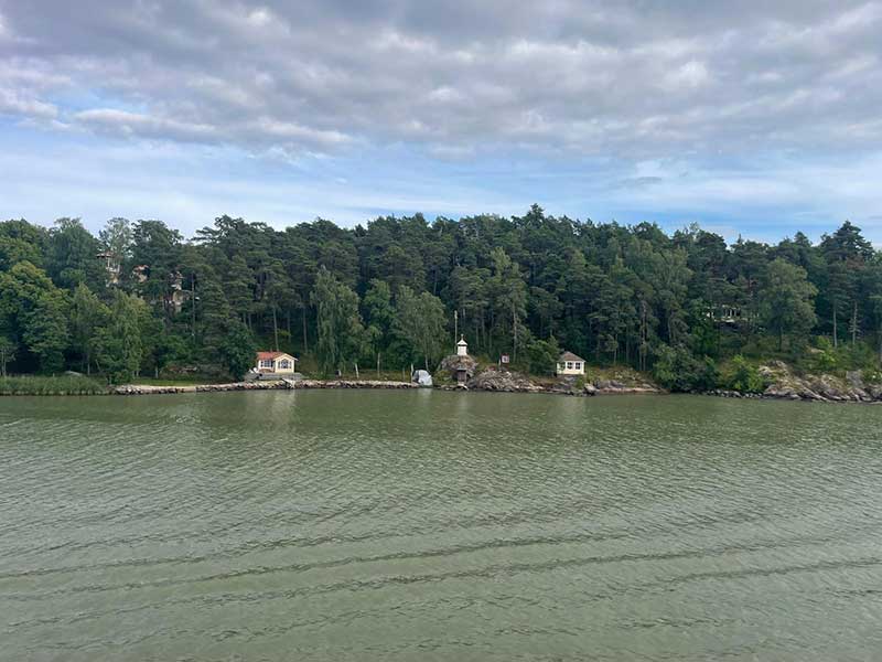 …as we approached Stockholm…