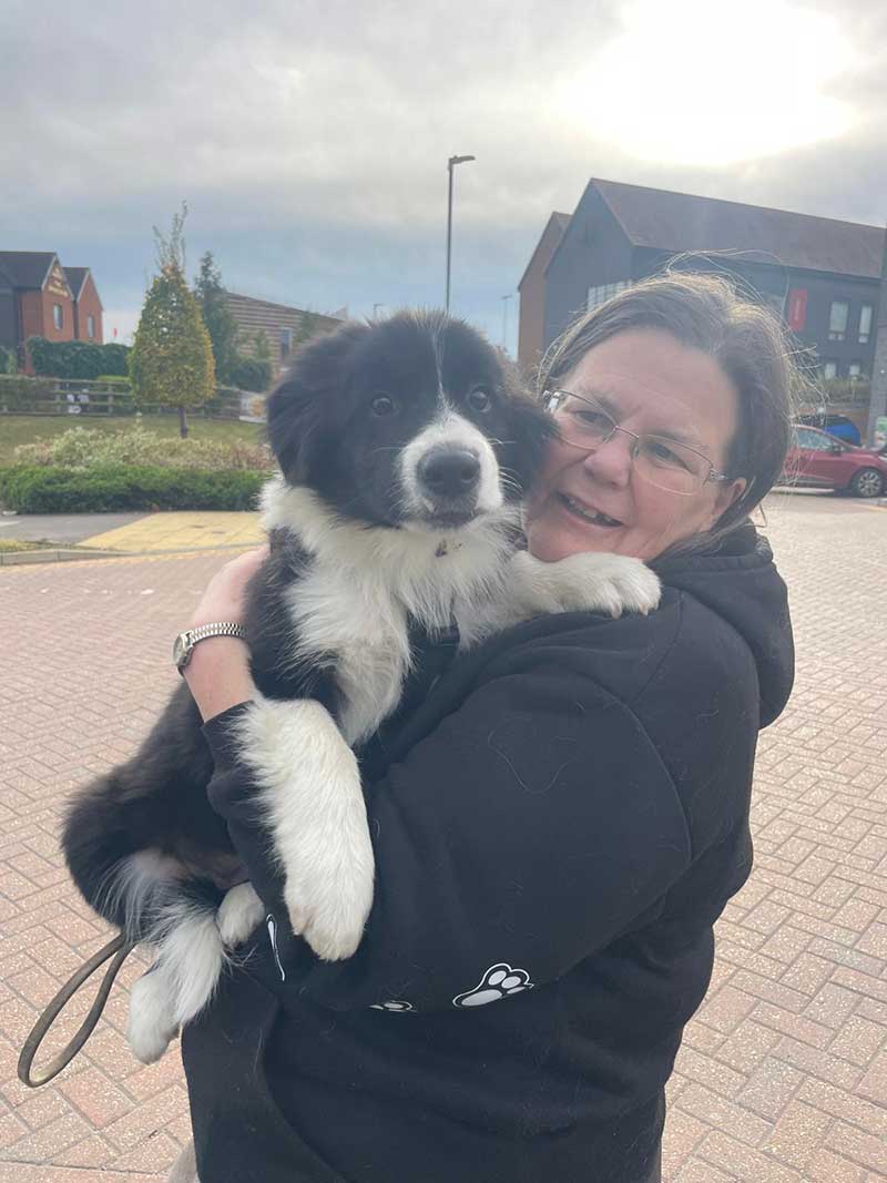 Olwen delighted to have Asia back in her arms