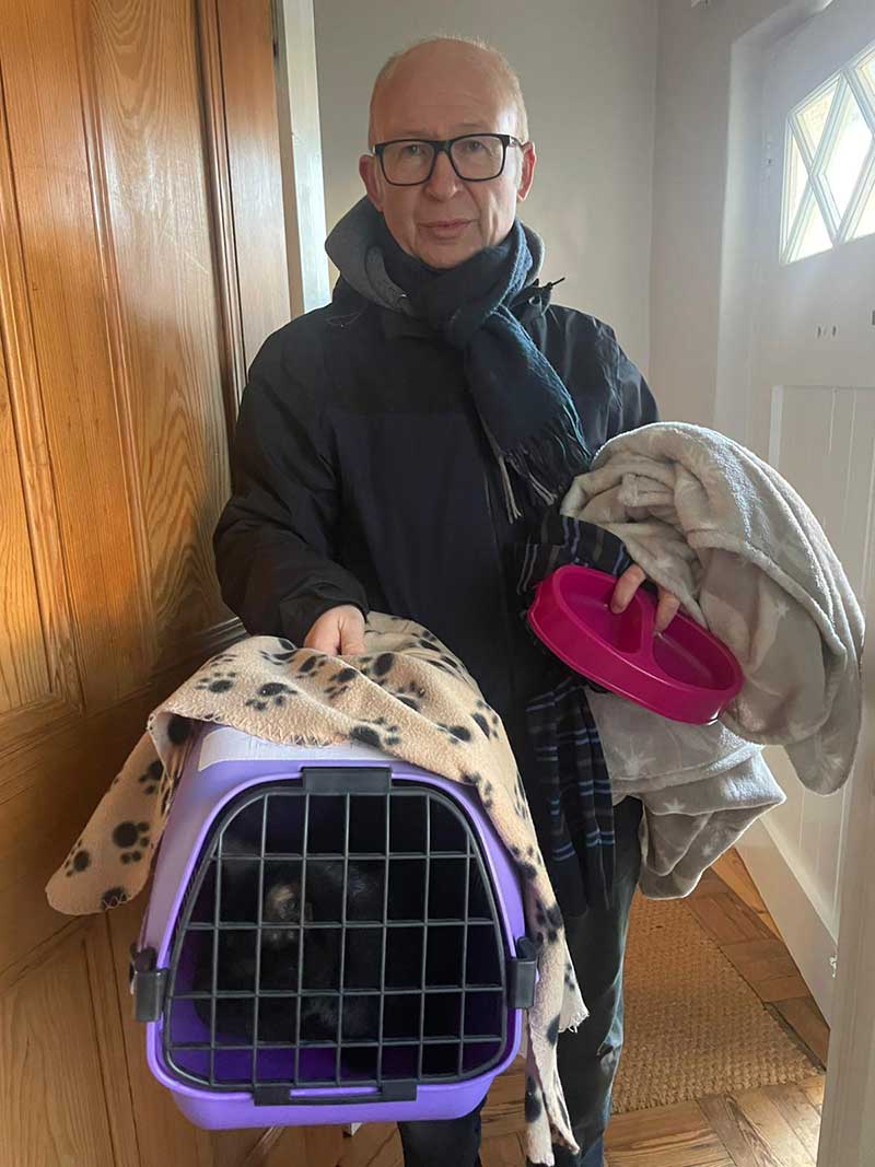 Safe arrival for Tinkerbell