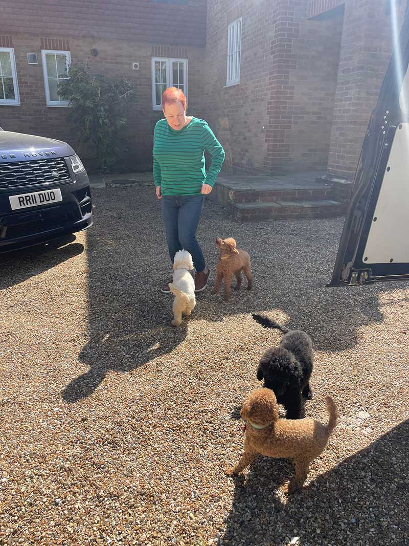 A happy (and sunny) reunion with Gabi
