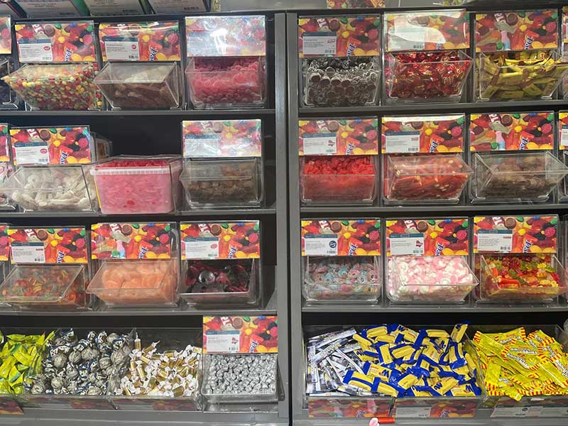 The Swedish approach to pick'n'mix — an almost overwhelming choice